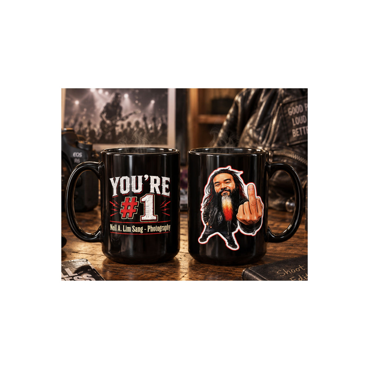 NEIL A. LIM SANG — PHOTOGRAPHY You're #1 Official Rock & Roll Coffee Mug