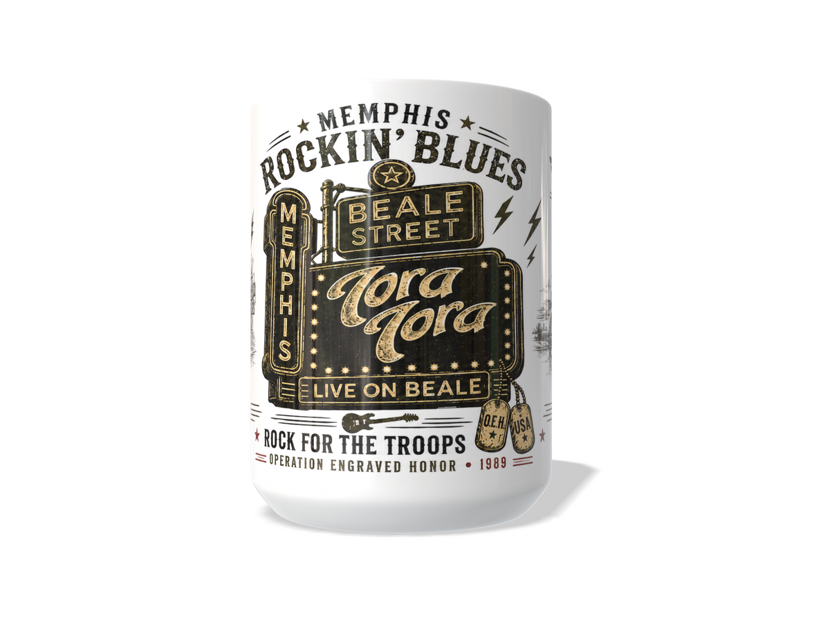 Tora Tora “Surprise Attack” Officially Licensed Full-Band Merchandise Signature Coffee Mug