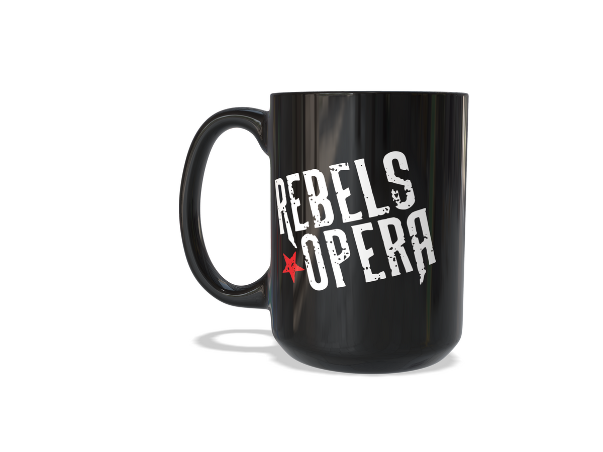 Rebels Opera – Officially Licensed Logo 15 oz Black Collectible Coffee Mug