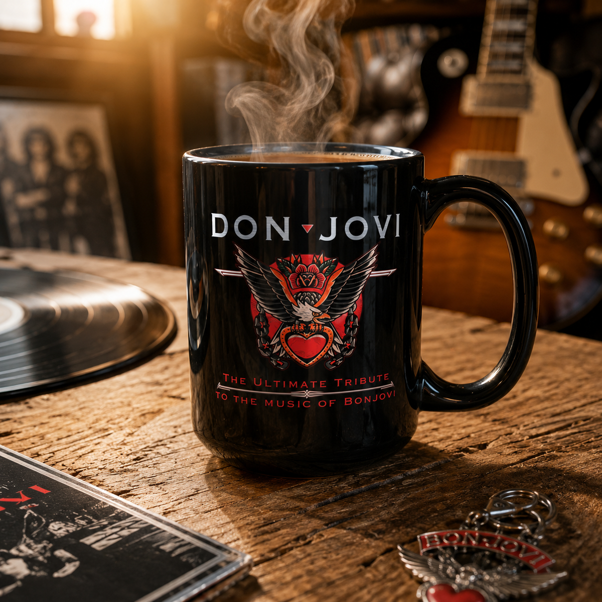 Don Jovi The Ultimate Bon Jovi Tribute Band Officially Licensed Collectible Mug