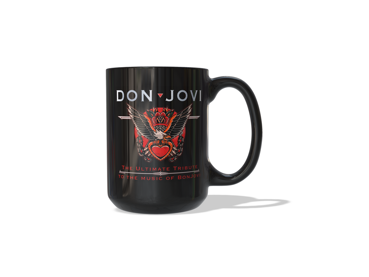 Don Jovi The Ultimate Bon Jovi Tribute Band Officially Licensed Collectible Mug