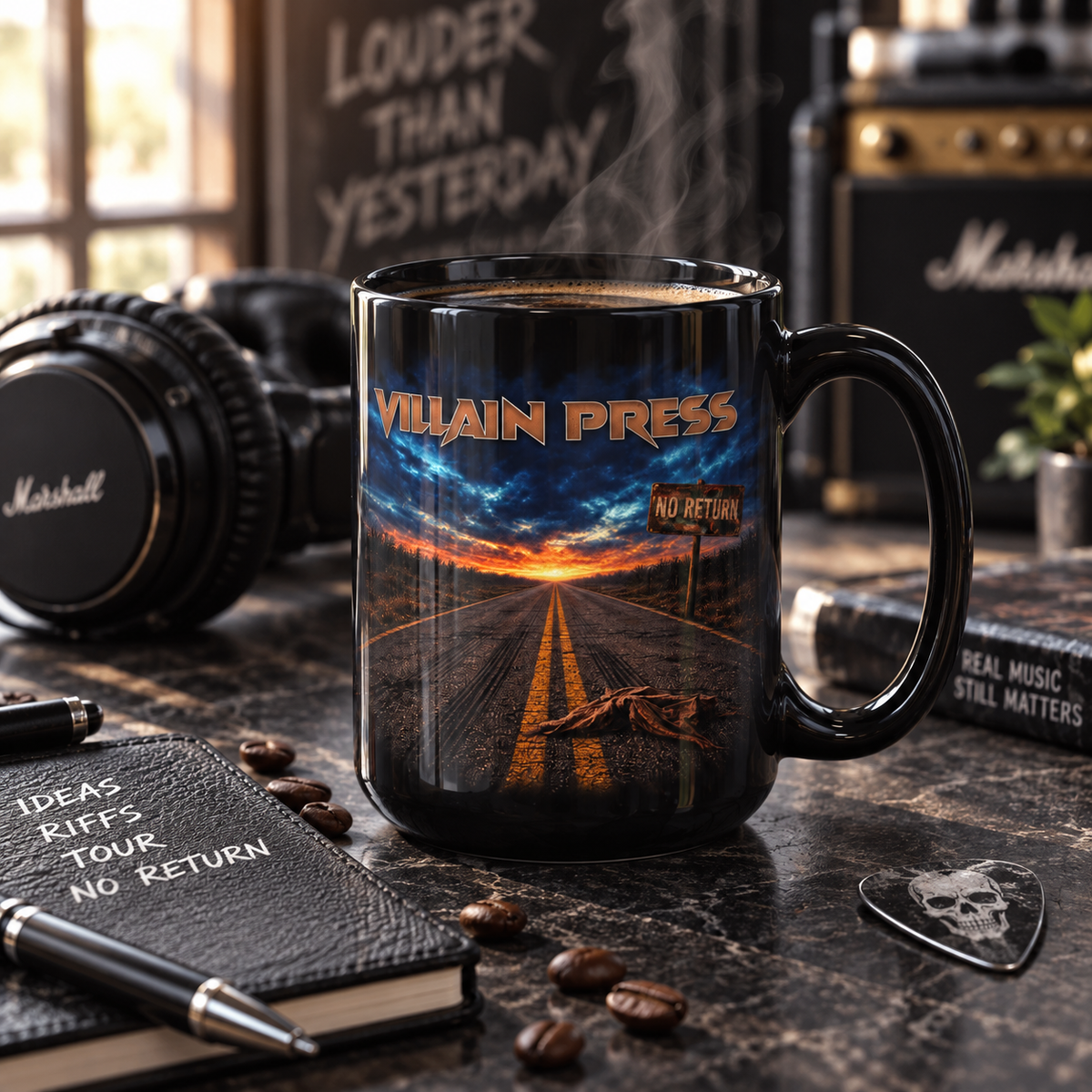 Villain Press – No Return Official Licensed Premium Coffee Mug