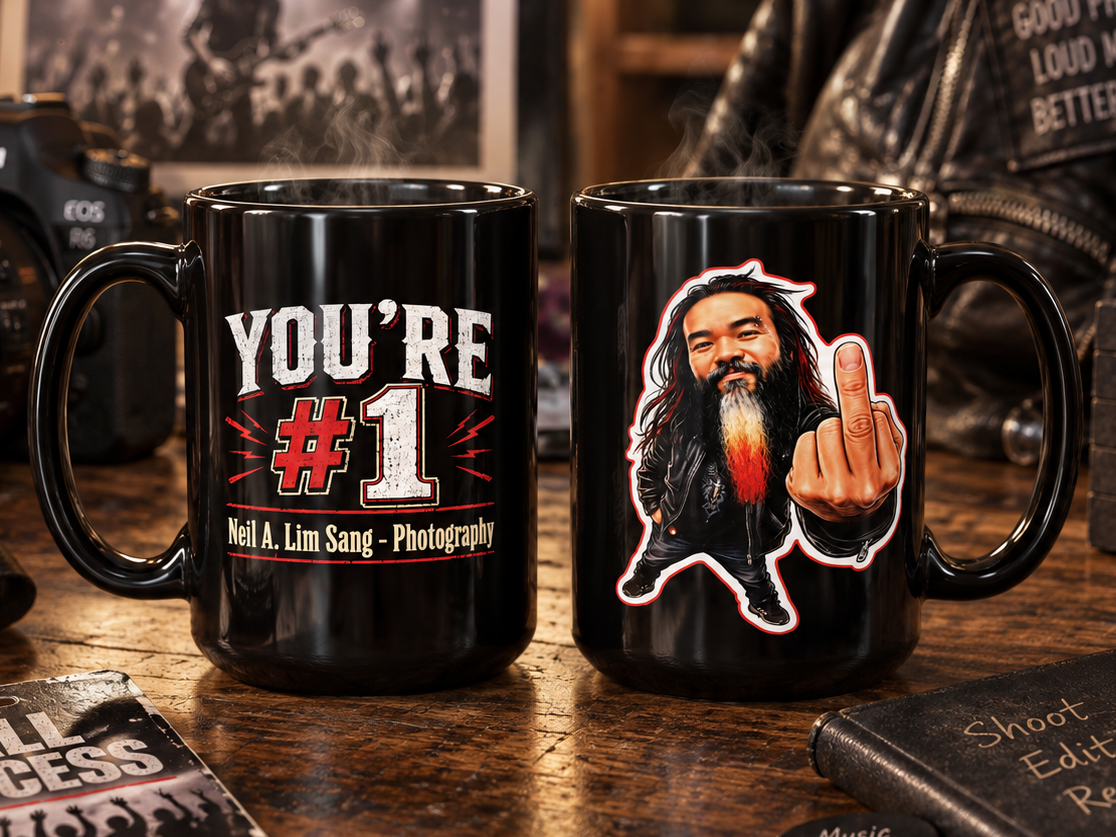 NEIL A. LIM SANG — PHOTOGRAPHY You're #1 Official Rock & Roll Coffee Mug