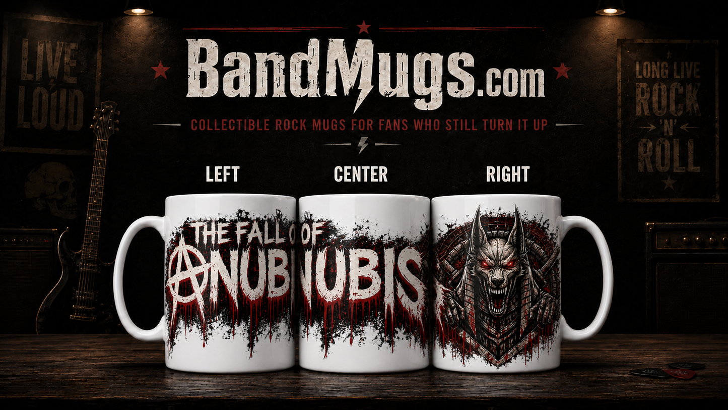 The Fall of Anubis Official Licensed Band Mug 15oz White Mug
