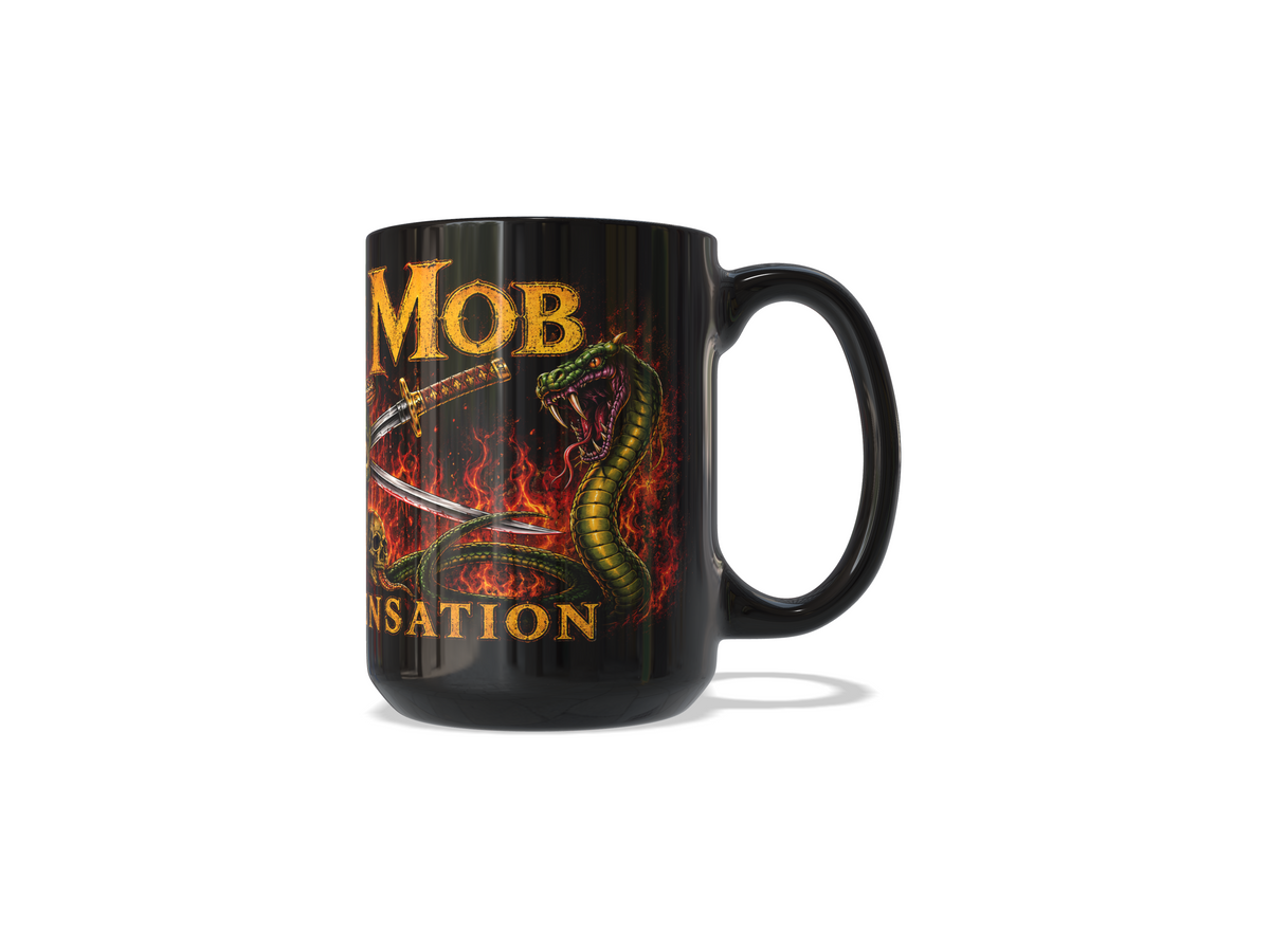Lynch Mob Wicked Sensation – Officially Licensed 15 oz Black Collectible Coffee Mug