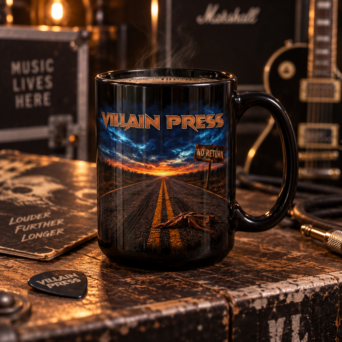 Villain Press – No Return Official Licensed Premium Coffee Mug