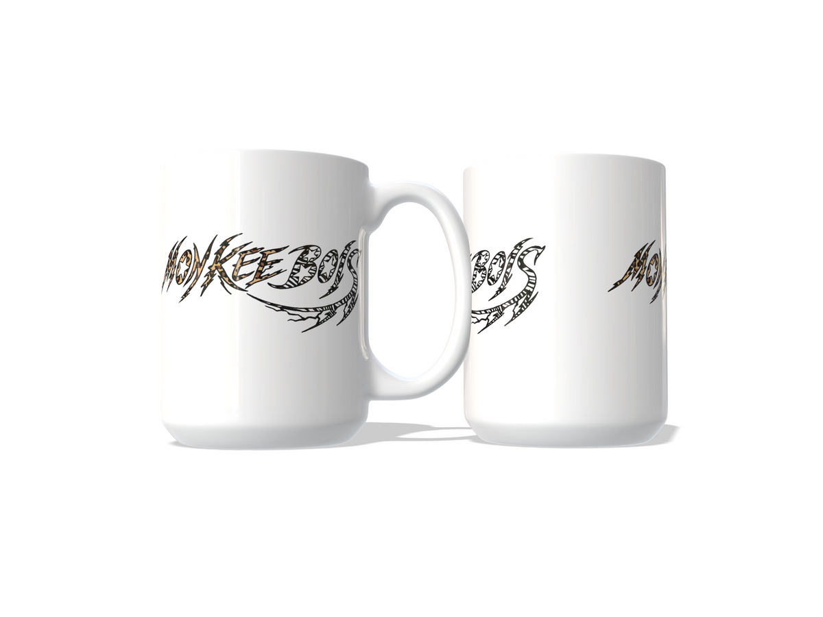Monkee Bois Officially Licensed 15 oz Charity Mug – 100% of Proceeds Donated