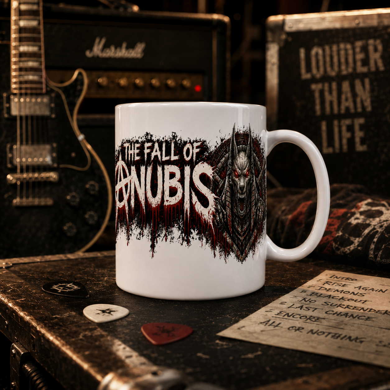 The Fall of Anubis Official Licensed Band Mug 15oz White Mug