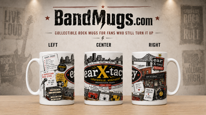 Ear XTacy Loiusville Records & Tapes Vintage 80s Rock Mug |  Nostalgia