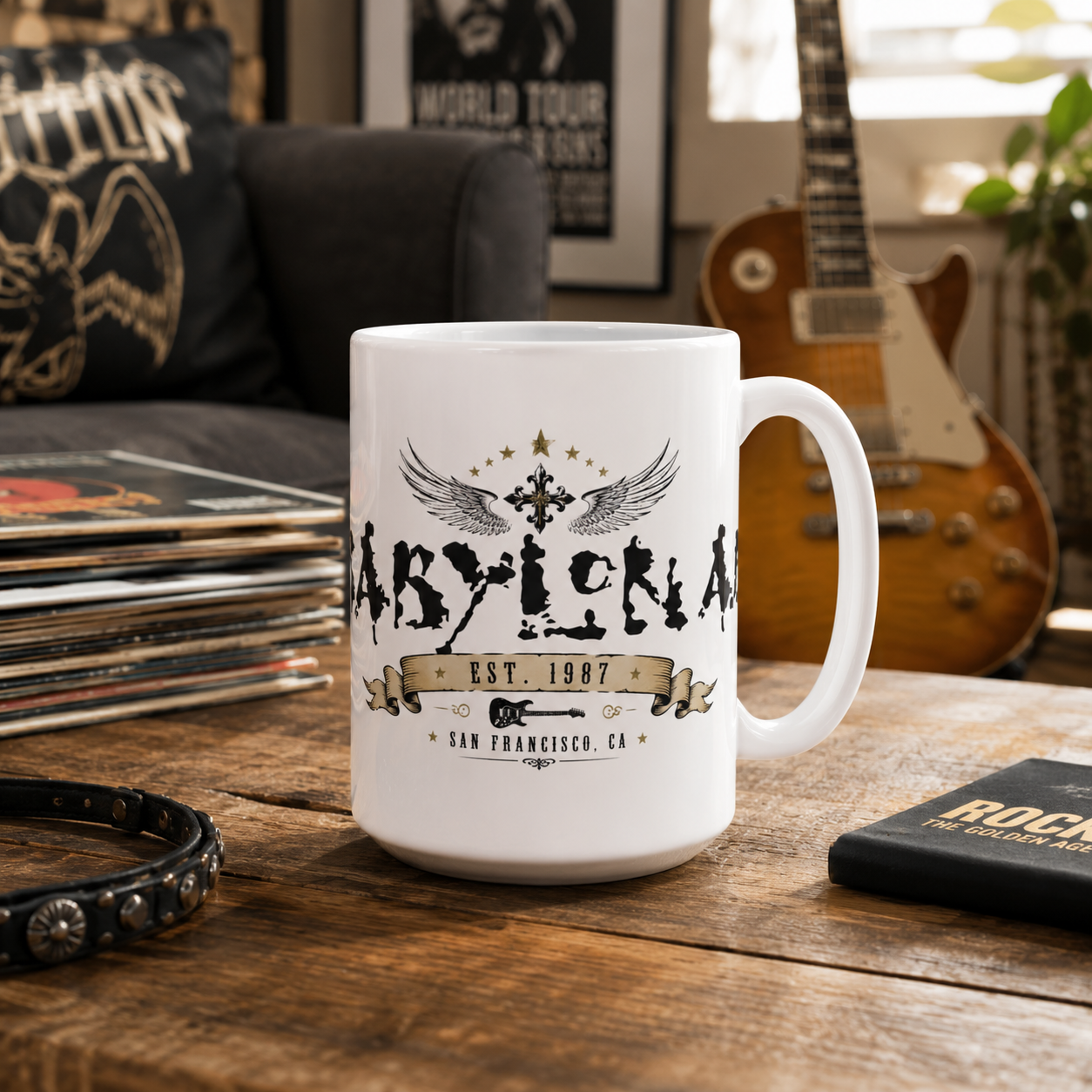 Babylon A.D. Officially Licensed Logo Band Collectible Mug – 15 oz