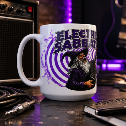 Electric Sabbath Wizard Guitarist Officially Licensed Collectible Mug