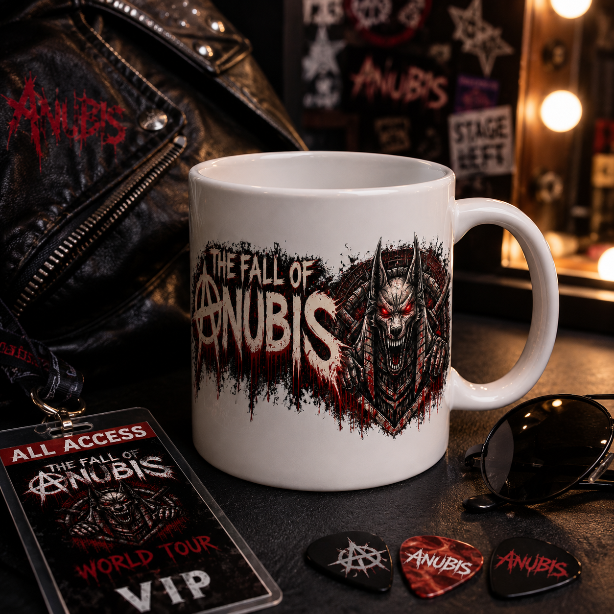 The Fall of Anubis Official Licensed Band Mug 15oz White Mug