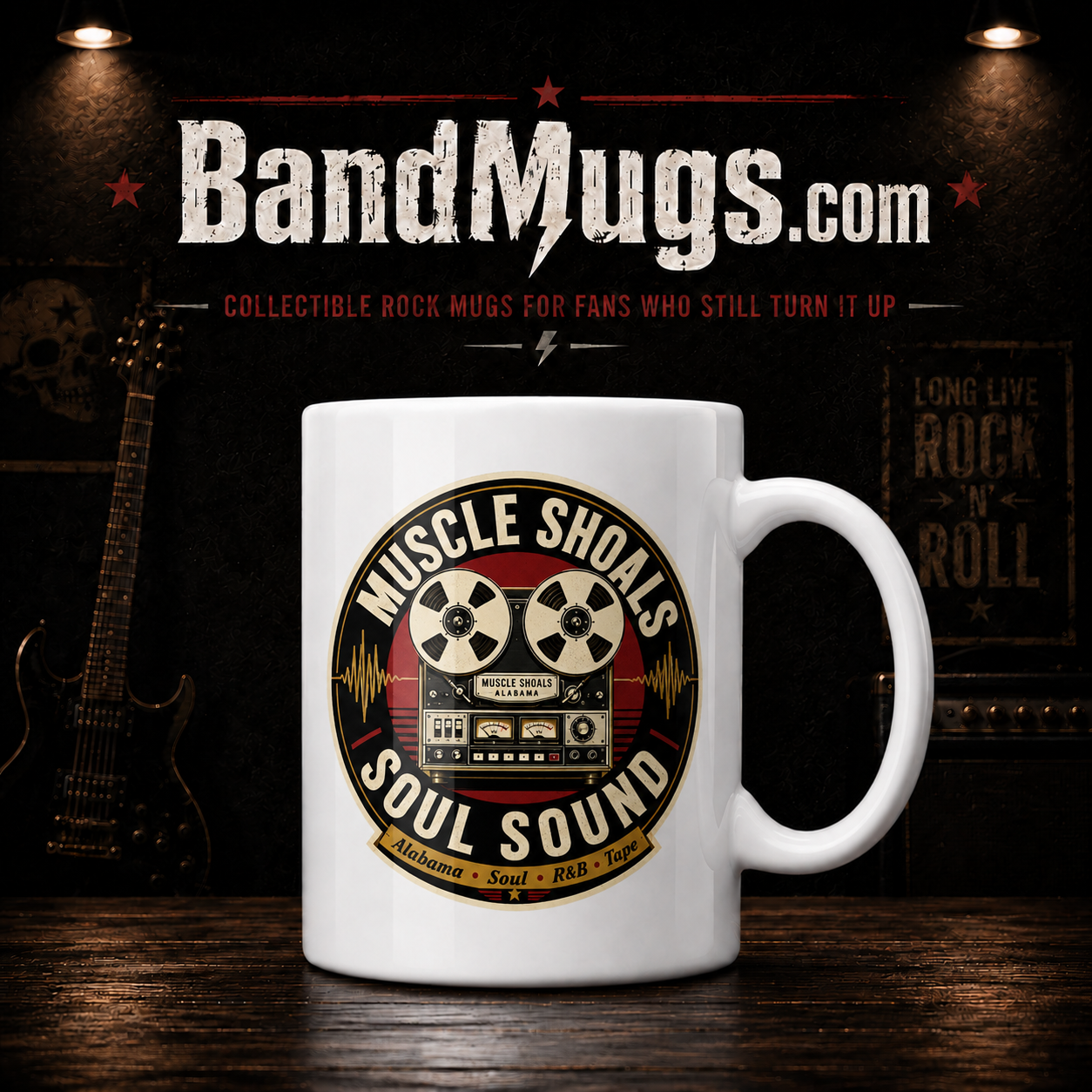 Muscle Shoals Soul Sound 15 oz Mug – Vintage Soul & R&B Recording Studio Coffee Cup