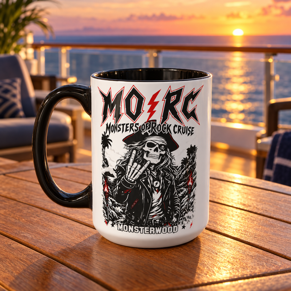 Monsters of Rock Cruise 2027 Mug Series | MORC Officially Licensed - 15 oz Collectible Mugs - Free Shipping