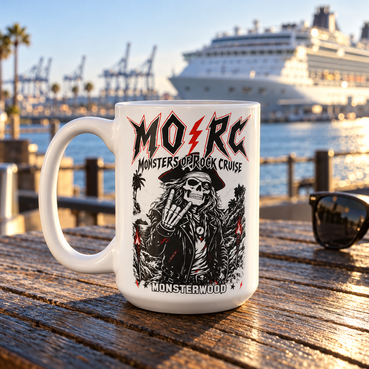 Monsters of Rock Cruise 2027 Mug Series | MORC Officially Licensed - 15 oz Collectible Mugs - Free Shipping