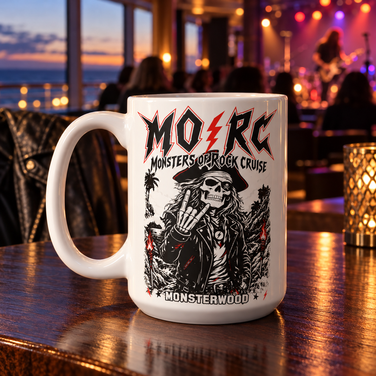 Monsters of Rock Cruise 2027 Mug Series | MORC Officially Licensed - 15 oz Collectible Mugs - Free Shipping