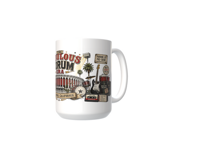 The Fabulous Forum Era Mug – Inglewood, California Arena Rock Concert Nostalgia 15 oz Coffee BandMugs.com