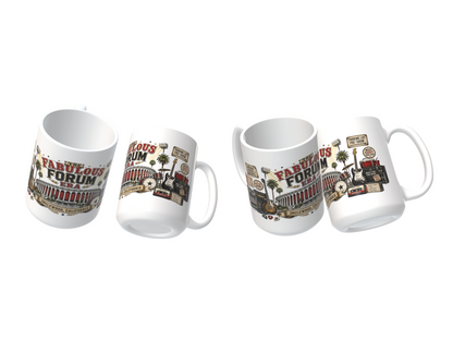 The Fabulous Forum Era Mug – Inglewood, California Arena Rock Concert Nostalgia 15 oz Coffee BandMugs.com