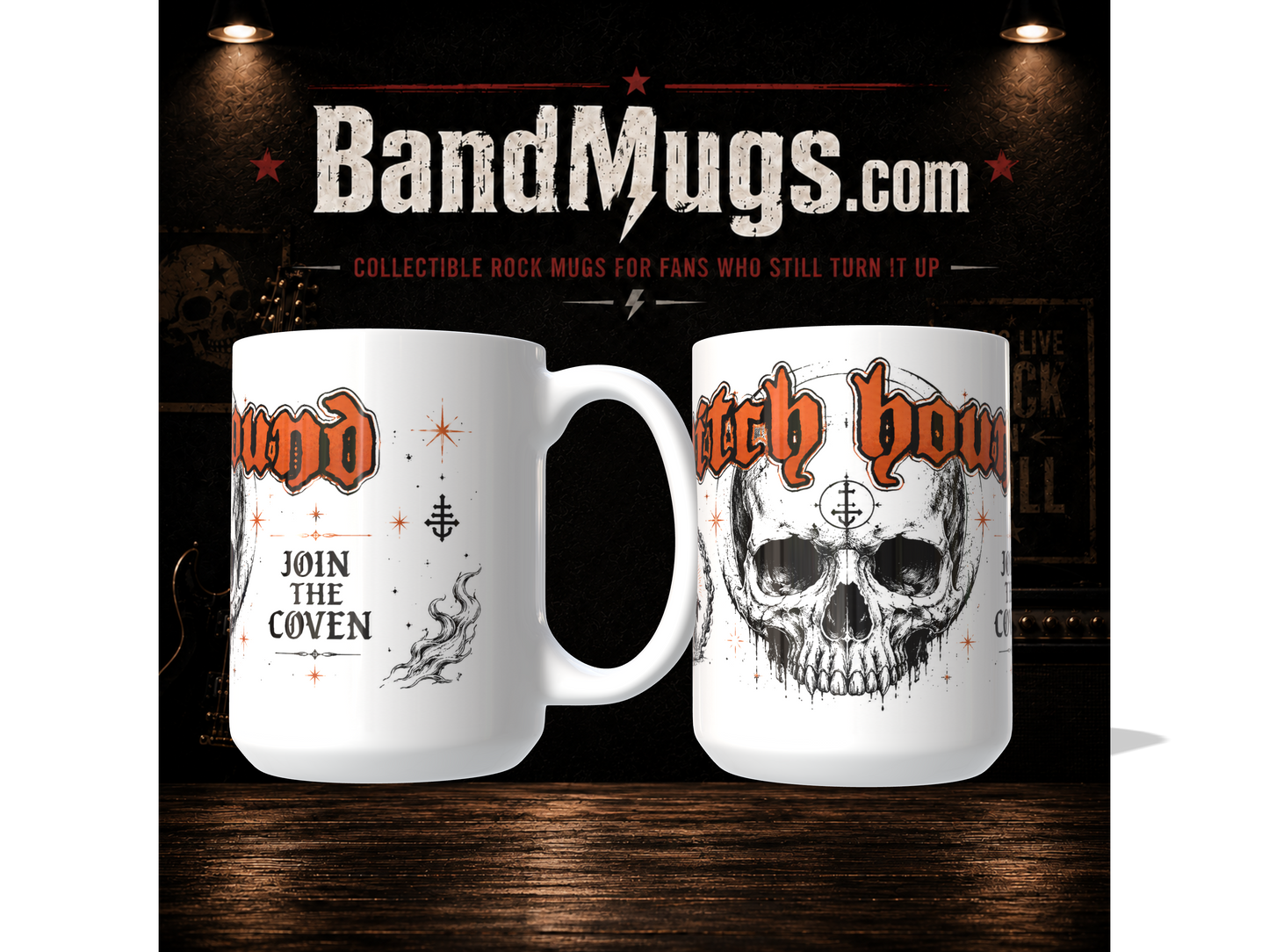 Witch Hound “Join the Coven” 15 oz Ceramic Mug15oz White Mug