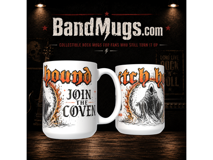 Witch Hound “Join the Coven” 15 oz Ceramic Mug15oz White Mug