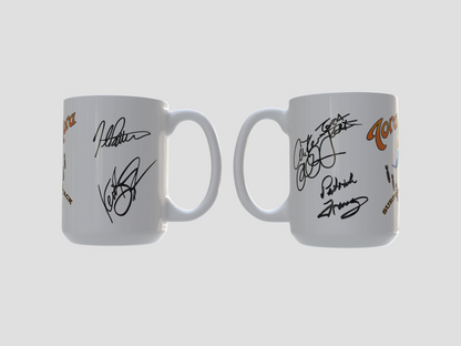 Tora Tora “Surprise Attack” Officially Licensed Full-Band Signature Collectible Mug
