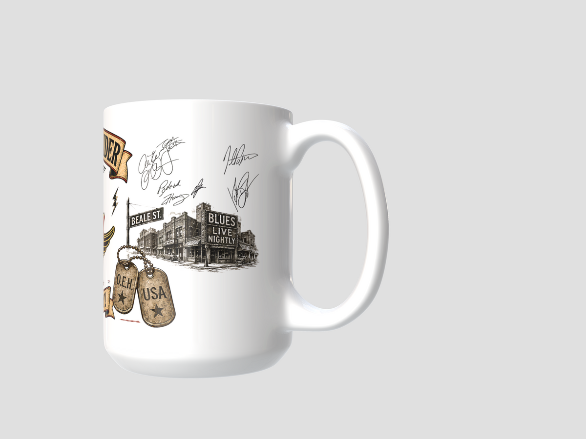 Tora Tora “Surprise Attack” Officially Licensed Full-Band Merchandise Signature Coffee Mug
