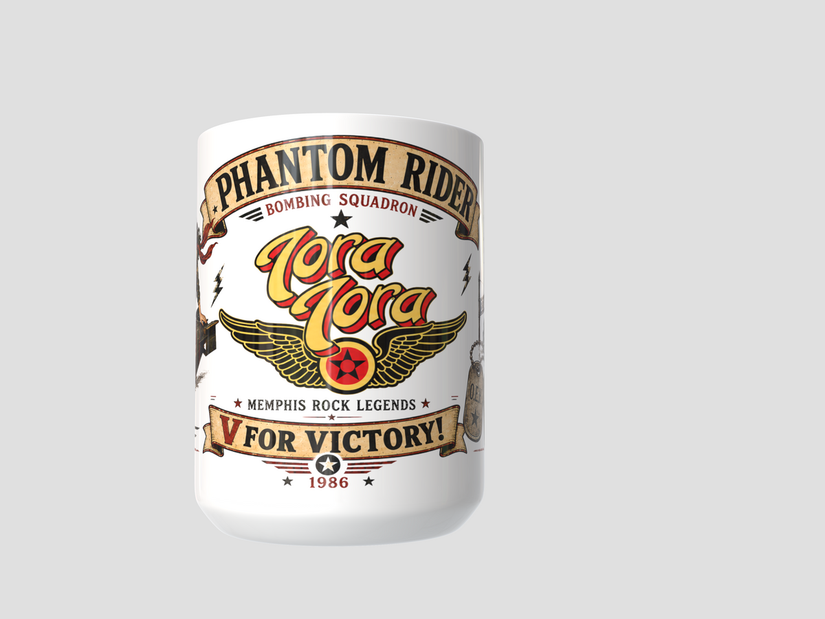 Tora Tora “Surprise Attack” Officially Licensed Full-Band Merchandise Signature Coffee Mug