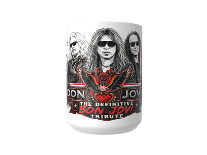 Don Jovi The Ultimate Bon Jovi Tribute Band Officially Licensed Collectible Mug