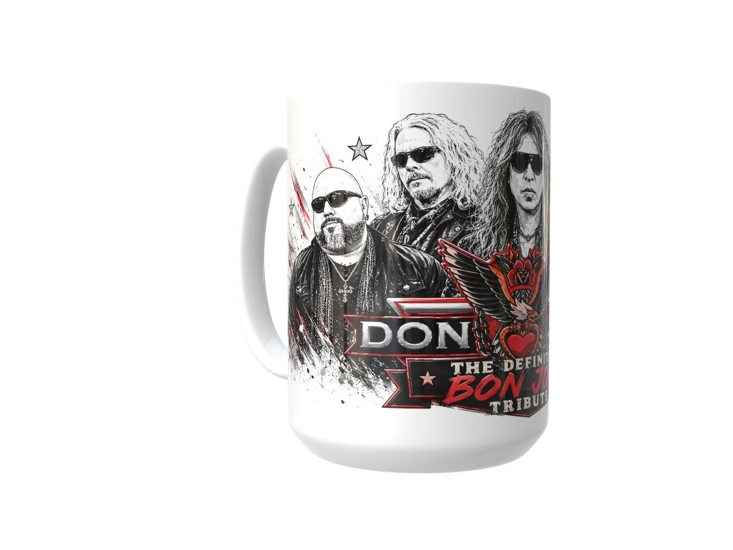 Don Jovi The Ultimate Bon Jovi Tribute Band Officially Licensed Collectible Mug