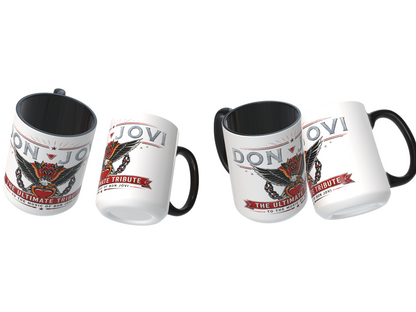 Don Jovi The Ultimate Bon Jovi Tribute Band Officially Licensed Collectible Mug