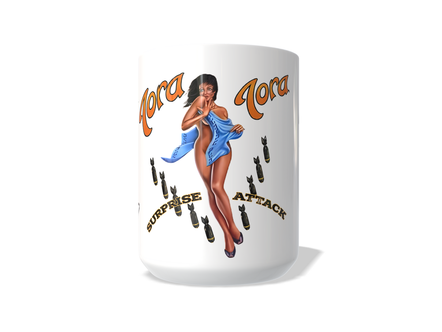 Tora Tora “Surprise Attack” Officially Licensed Full-Band Signature Collectible Mug