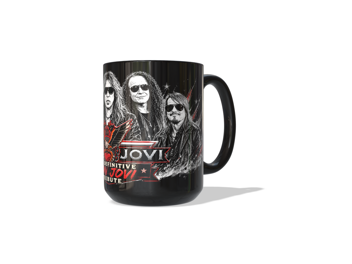 Don Jovi The Ultimate Bon Jovi Tribute Band Officially Licensed Collectible Mug