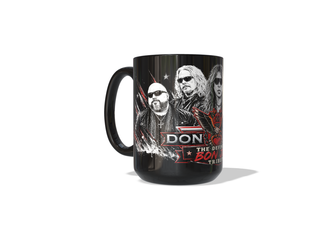 Don Jovi The Ultimate Bon Jovi Tribute Band Officially Licensed Collectible Mug
