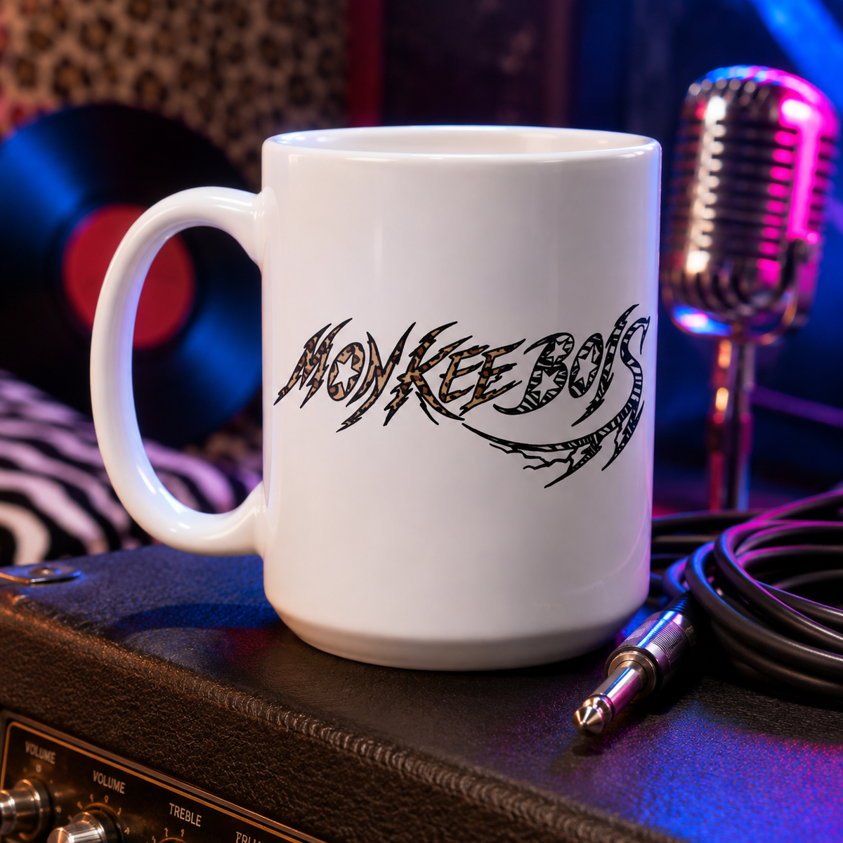 Monkee Bois Officially Licensed 15 oz Charity Mug – 100% of Proceeds Donated