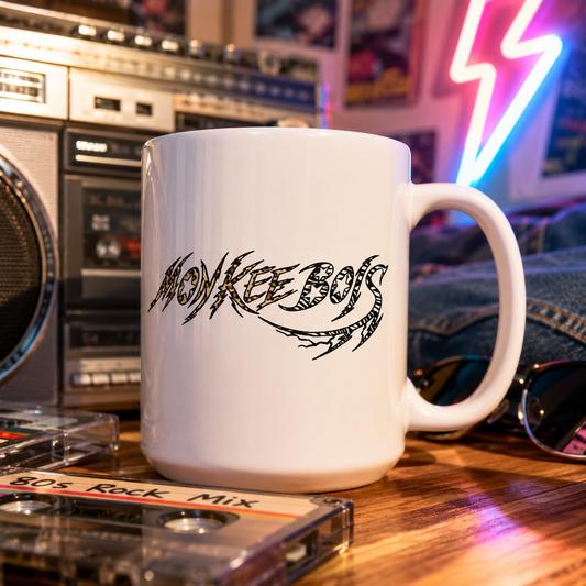 Monkee Bois Officially Licensed 15 oz Charity Mug – 100% of Proceeds Donated