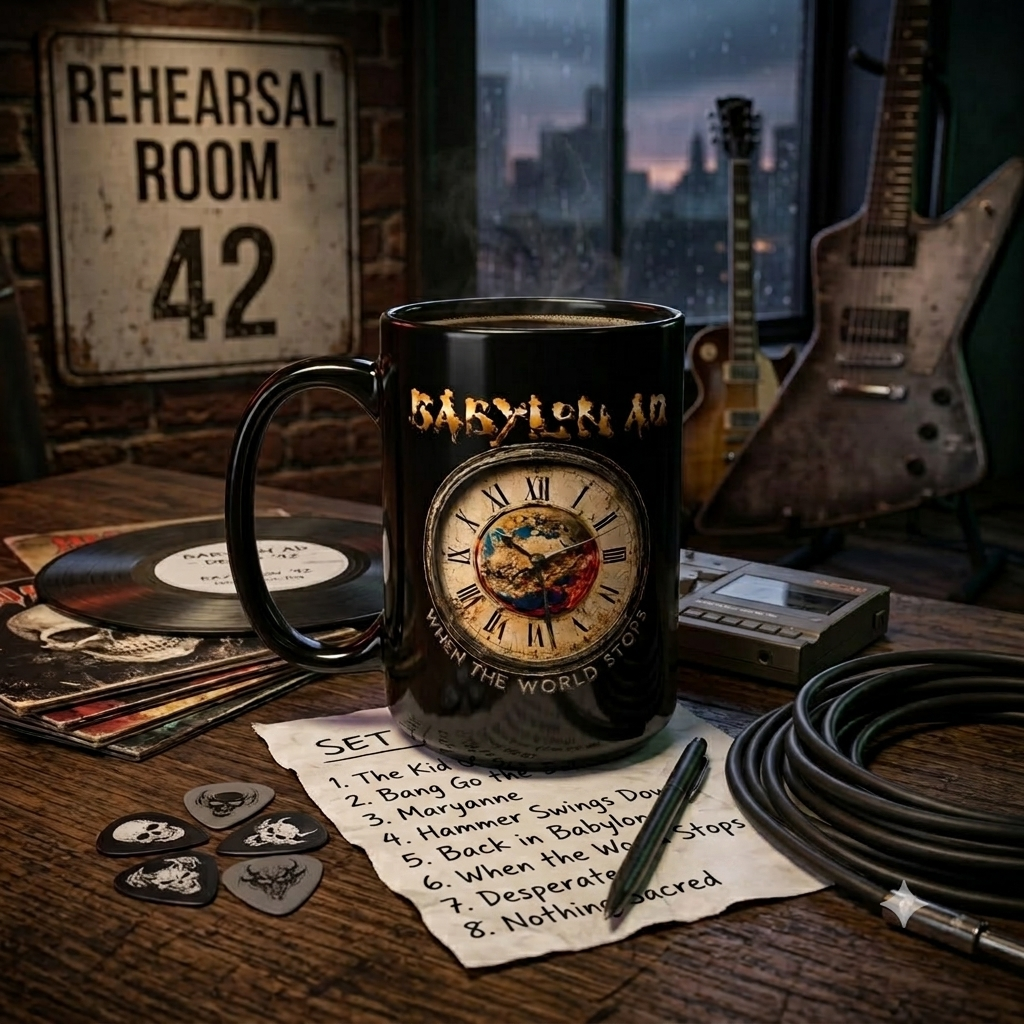 Babylon A.D. Officially Licensed Logo Band Collectible Mug – 15 oz