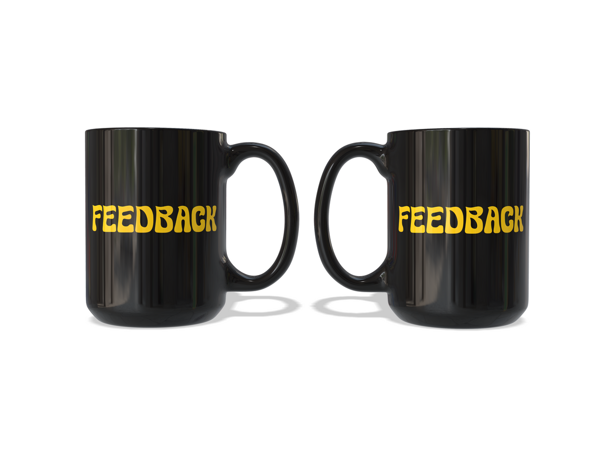 FEEDBACK Officially Licensed 15 oz Collectible Rock Band Mug